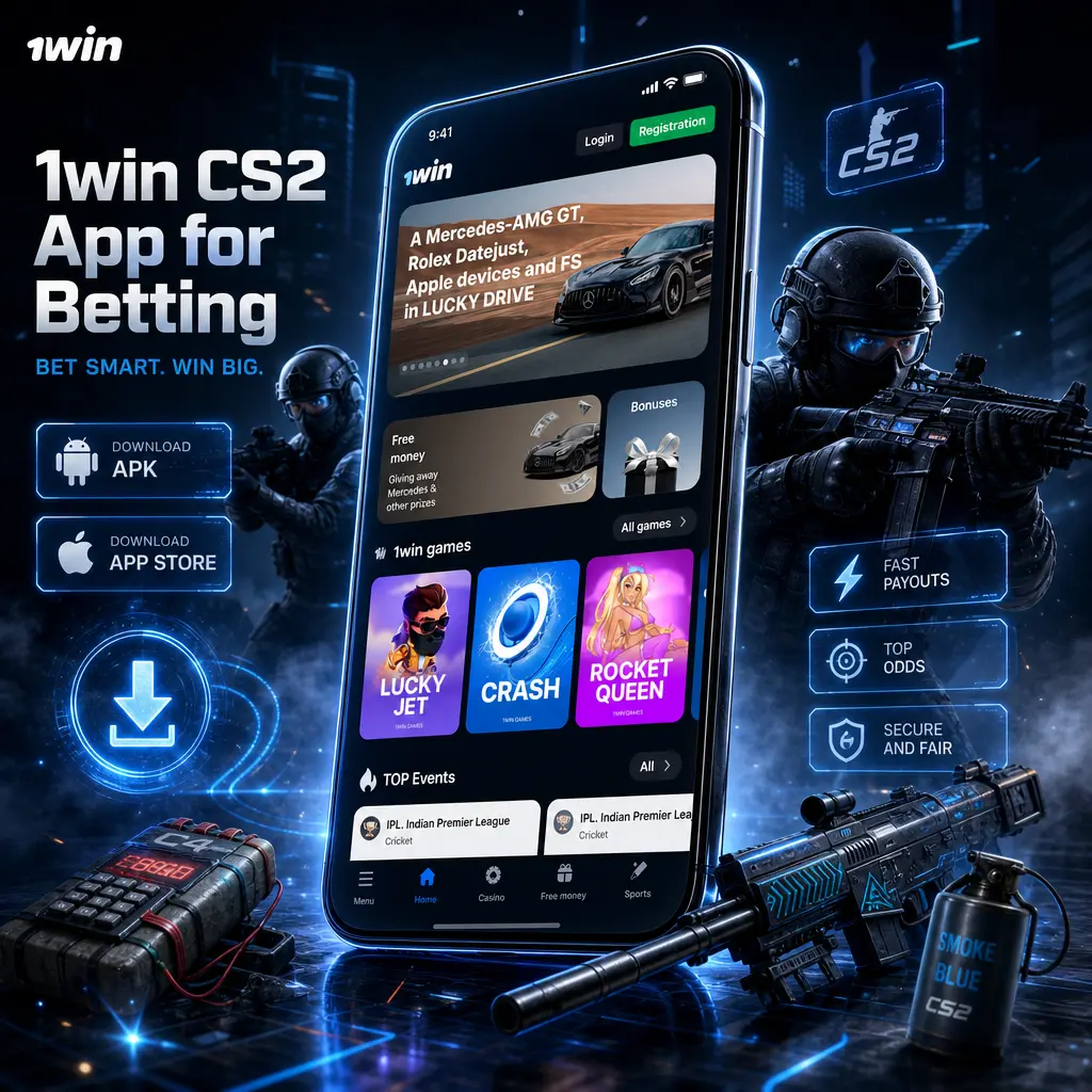 1win CS2 App for Betting